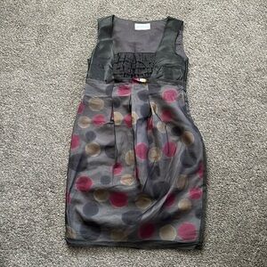 Italian brand 100% silk cocktail dress